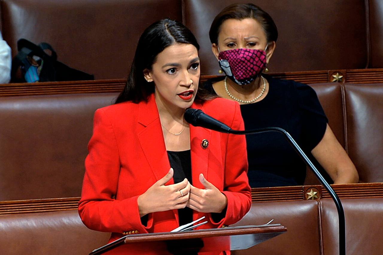 Alexandria OcasioCortez is the youngest woman ever elected to the U.S